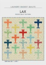 LAX Quilt Kit By Laundry Basket Quilts , Pattern Included