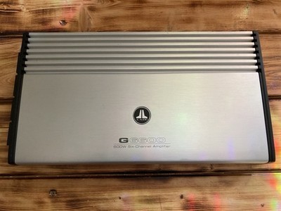 JL Audio G6600 600W RMS Six Channel Car Audio Powerful Sub Mid Amp Clean 6 Not 5
