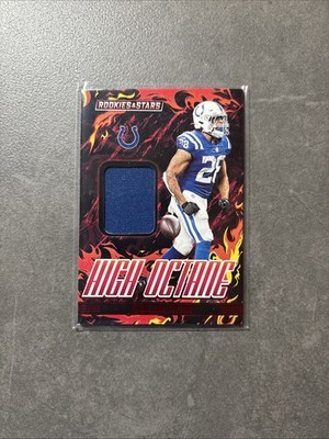 2025 Rookies & Stars Jonathan Taylor High Octane Memorabilia Patch - Colts NFL