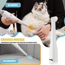 Compact Therapeutic Advanced 300W Pet Grooming Kit with Vacuum Blow Dry Function