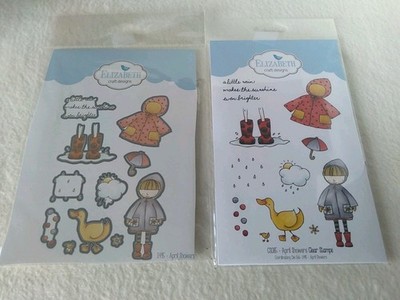 Elizabeth Craft Designs April Showers Stamp Die