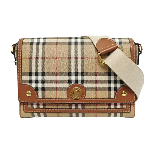 BURBERRY Crossbody bags Leather Camel Free Shipping | Duties Paid
