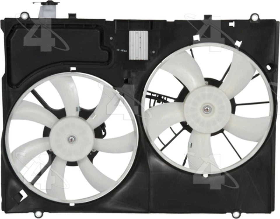 Radiator Fan Assembly For 2007-2010 Toyota Sienna 2008 2009 76195 - Image 2 of 2