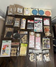 New Assorted Lot of Scrapbooking/Crafting/Card Making Supplies