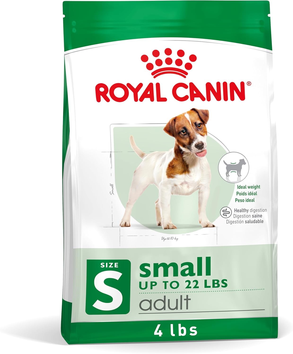 Royal Canin Size Health Nutrition Small Adult 4 Pound (Pack of 1), Original 