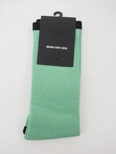 NEW! Rapha Merino Stripe Cycling Socks Size Large Green