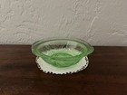 Hazel Atlas Uranium Green  Royal Lace Berry/Fruit Bowl 5 3/8”, Excellent Cond — photo 6