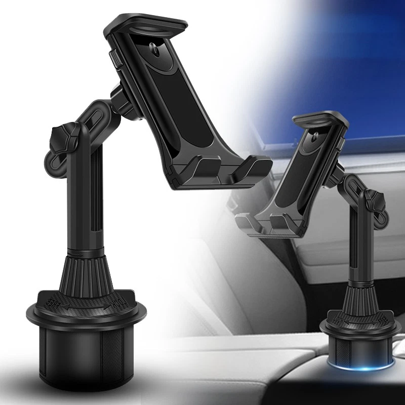 Universal Car Cup Holder Cellphone Mount Stand for iPhone iPad Tablet 4.7"-12.9" - Image 3 of 4