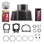 Cylinder Piston Jug Gasket Top End Rebuild Kit For Honda Rancher TRX350 2000-06