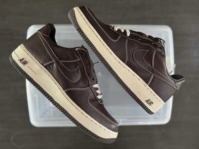 2004 Nike Air Force 1 Premium Baroque Brown Leather 309096 2004 Nike Air Force 1 Premium Baroque Brown Leather 309096