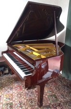 YAMAHA G1 BABY GRAND PIANO, MAHOGANY, 1989, SUPERB CONDITION, FREE DELIVERY