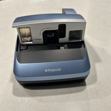 Polaroid ONE 600 100mm Focus Range 3ft Camera Light Blue/Gray. UNTESTED.   