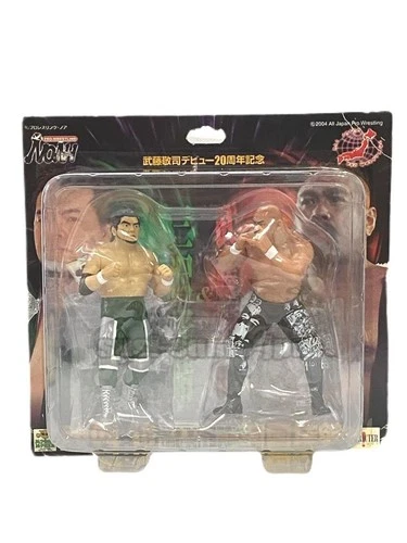 AJPW NOAH MITSUHARU MISAWA & KEIJI MUTO MUTA 20th Anniversary DX Figure NJPW