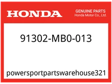 Honda OEM Part 91302-MB0-013 O-RING (32.95X2.62) (ARAI)