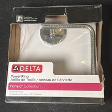 Delta 759460 Trinsic Wall Mounted Towel Ring - Chrome