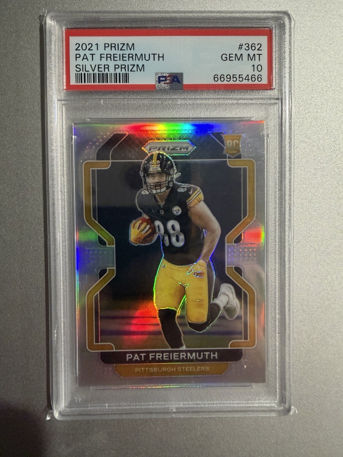 Pat Freiermuth Panini Prizm #362 Silver