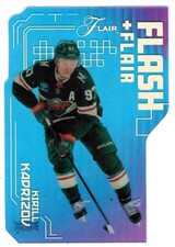 25/26 2025 FLAIR KIRILL KAPRIZOV FLASH-5 FLASH + FLAIR INSERT MINNESOTA WILD