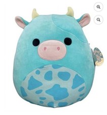 Squishmallows Tuluck the Blue Cow 16 Stuffed Plush