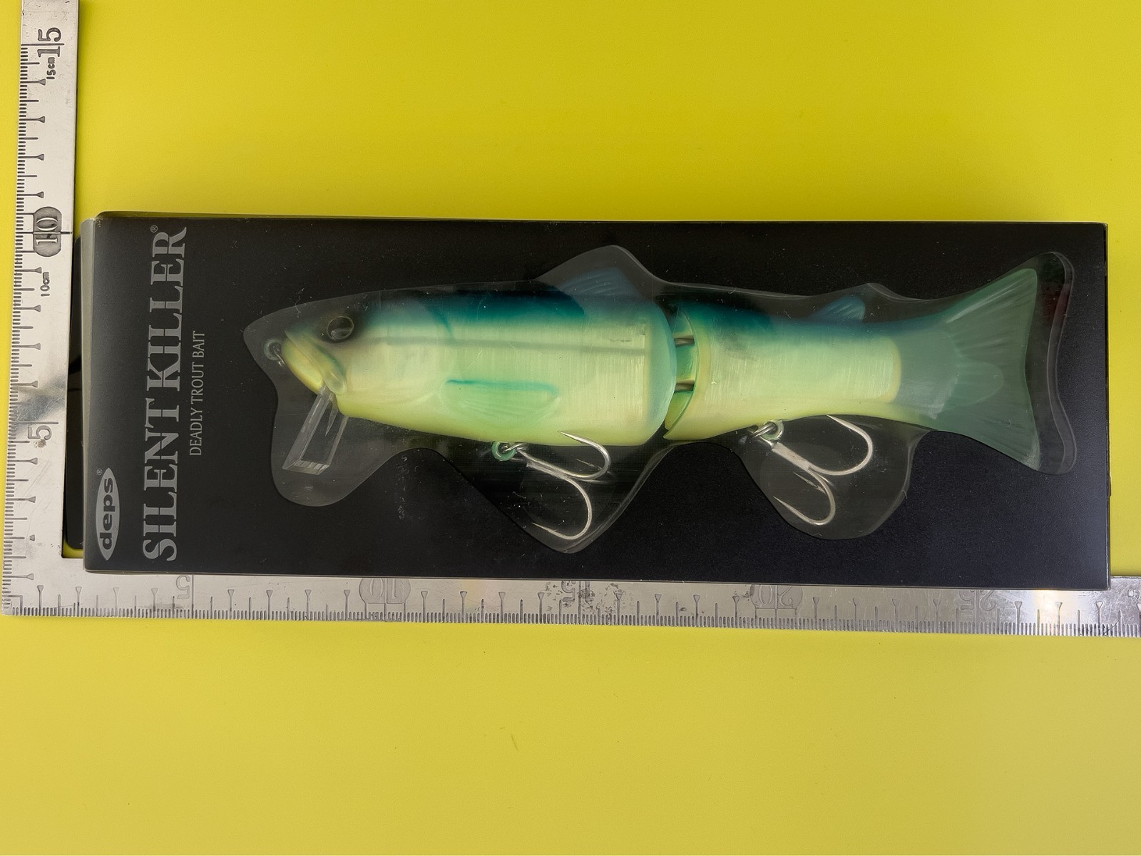 Deps Silent Killer 175 Blue Back Chart JDM Swimbait – Unused Lure Old model - Image 5