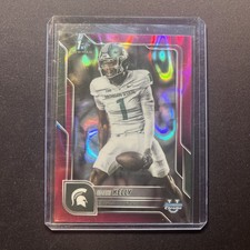 2025 Bowman University Chrome - Omari Kelly #38 Pink Lava Refractor (RC)