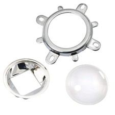 1Set 120 Degrees 44mm Lens  50mm Reflector Collimator Base Housing  Fixed B...