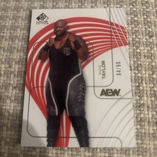 2025 UD SP Signature Edition AEW Shane Taylor Ruby Foil Card /99