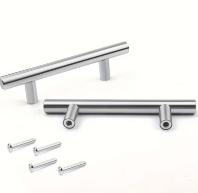 #ad #ad Kitchen Cabinet Pulls 3” Hole Center Brushed Nickel Drawer Handles $44.99