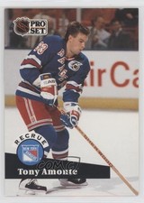 1991-92 Pro Set French Tony Amonte #550 0u2j