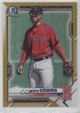 2021 Bowman Chrome Prospects Gold Refractor /50 Jeter Downs #BCP-169 0au4