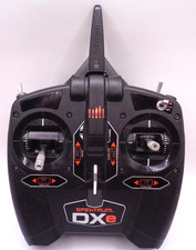 Spektrum DXE SPM1000 DSMX 2.4GHz Transmitter excellent clean condition on mode 2