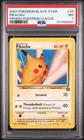 2001 POKEMON PROMO BLACK STAR POKEMON LEAGUE #26 PIKACHU PSA 7
