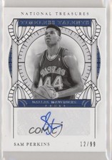2020 National Treasures Timeless Talents Signatures 12/99 Sam Perkins Auto s3g
