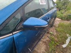 2015 Kia Forte Driver Left Side View Power Door Mirror Blue AK9IG