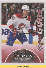 2021 Upper Deck Extended Series UD Canvas Young Guns Michael Pezzetta READ 0s6k