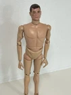 1964-1969 G I Joe Brown Hair Early Letter Only Figure   Nice Had Cracks