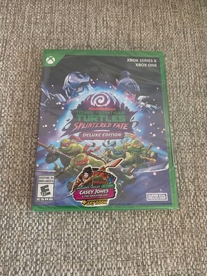Teenage Mutant Ninja Turtles Splintered Fate Deluxe Edition Xbox Series X New