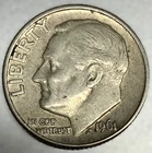 1961-D Roosevelt Dime - Circulated Condition - 90% Silver - US Coin - 3030