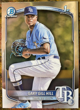 Gary Gill Hill - 2025 Bowman Chrome 1st Prospects - Tampa Bay Rays
