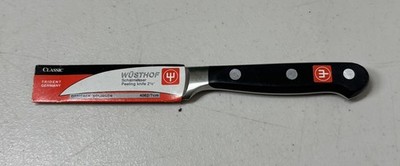 Wusthof Dreizack 4062 Peeling Knife Birds Beak Solingen Germany  2.5 