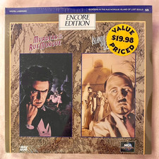 Murders in the Rue Morgue/Island of Lost Souls Laserdisc Dbl Feature Sealed