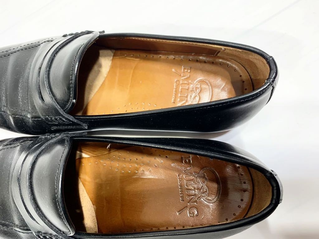 SAOLA Mocassini Francese Emling Monete Pelle Suola Gomma Business Casual Uomo 9.5US