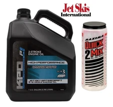 Kawasaki KPO 2 Stroke Jet Ski Oil With 2 Stroke Pre Mix Ratio Bottle