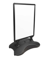 Wassertank Kundenstopper Gehwegaufsteller Aufsteller Schwarz, DIN A1 Aigentlich 