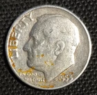 1953-P Roosevelt Silver Dime