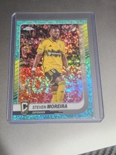2025 Topps Chrome MLS - Steven Moreira #12 Aqua /199 - Columbus