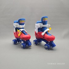 Sonic The Hedgehog Kid's 2-in-1 Roller Skates With Light-Up Wheels, Size 3-6