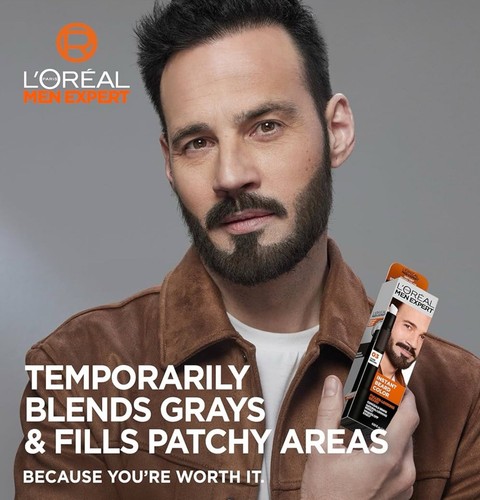 L’Oreal Men Expert Instant Temporäre Bartfarbe, Bartfüller #03 Dunkelbraun - Bild 2 von 10