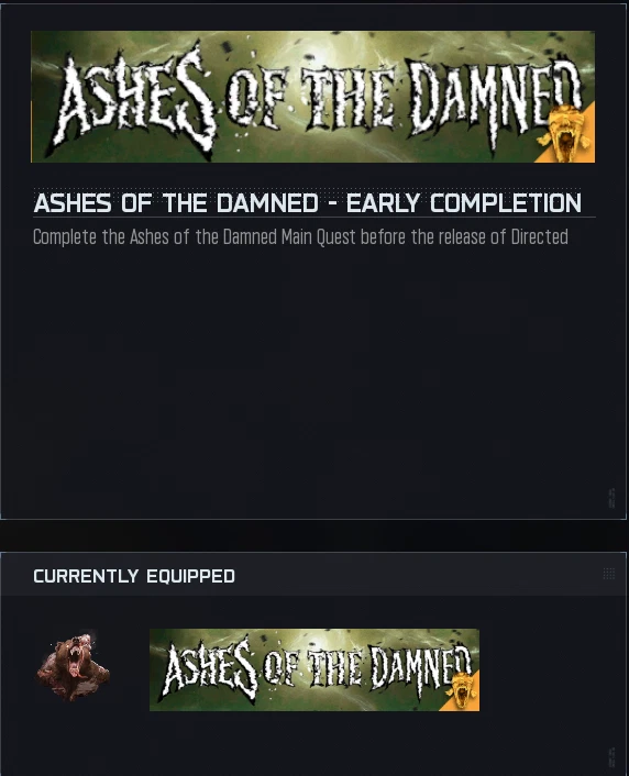 Ashes of The Damned Easter Egg COD Black Ops 7 Calling Card FIRST TRY CHEAPEST!! - Image 2 of 4