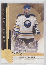 2016 Upper Deck Artifacts Legends Gold Spectrum 12/25 Dominik Hasek #151 HOF 0c3
