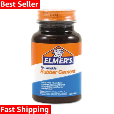 #ad Rubber Cement Repositionable 4 oz $9.49